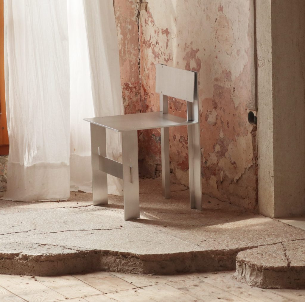 Filippo Andrighetto AL chair, interior view
